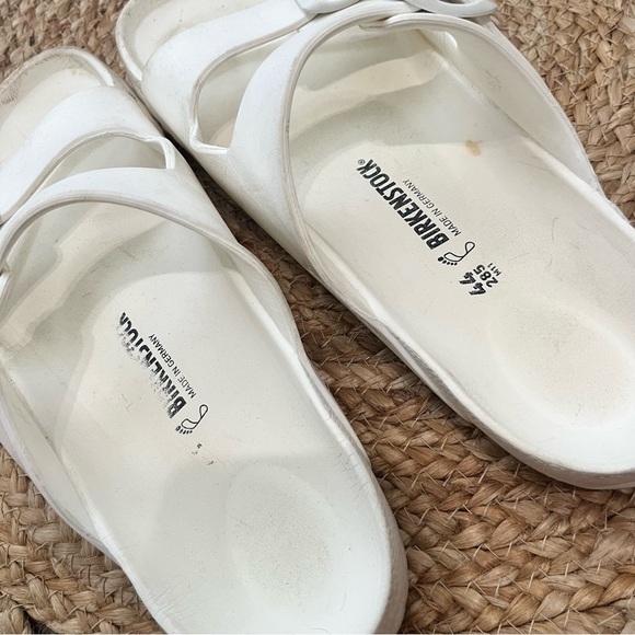 BIRKENSTOCK Slide Sandals Arizona Essentials Men's White Waterproof EVA 44 M11 - Picture 3 of 3